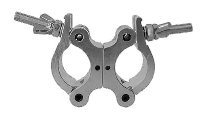 Audio King URB504 Abrazadera doble de 50 mm para tubo de 42 a 51 mm