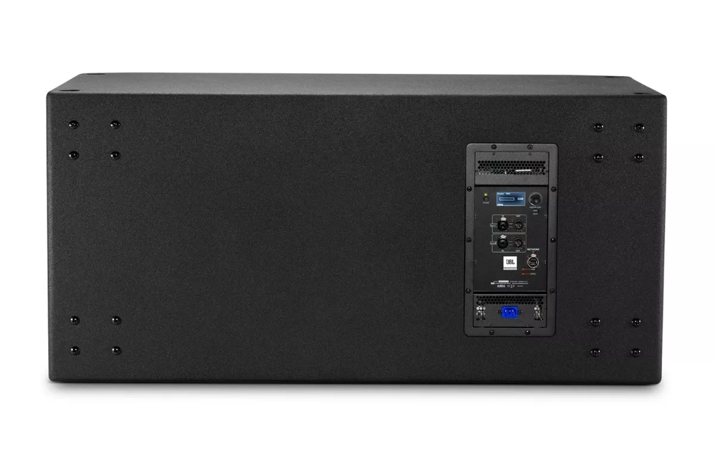 Subwoofer activo JBL SRX828SP con dos woofers de 18 pulgadas