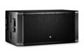 Subwoofer activo JBL SRX828SP con dos woofers de 18 pulgadas
