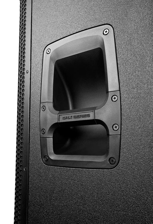 Subwoofer activo JBL SRX828SP con dos woofers de 18 pulgadas
