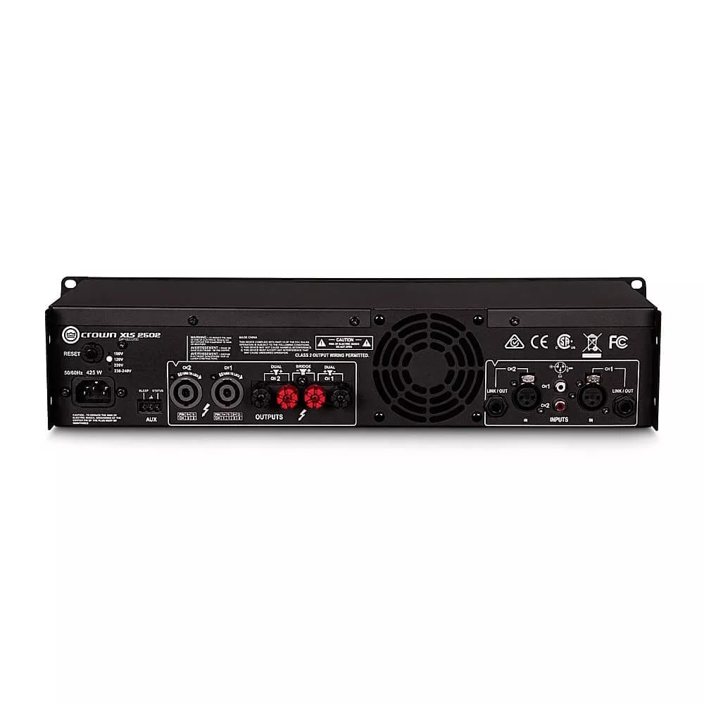 Amplificador de potencia Crown XLS 2502 de dos canales