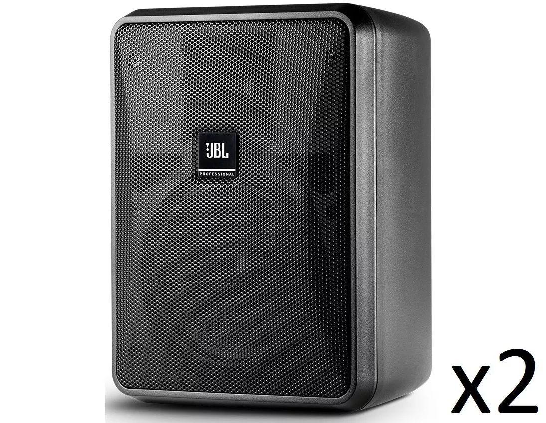 Par de parlantes pasivos JBL Control 28-1L de 8 pulgadas para intemperie