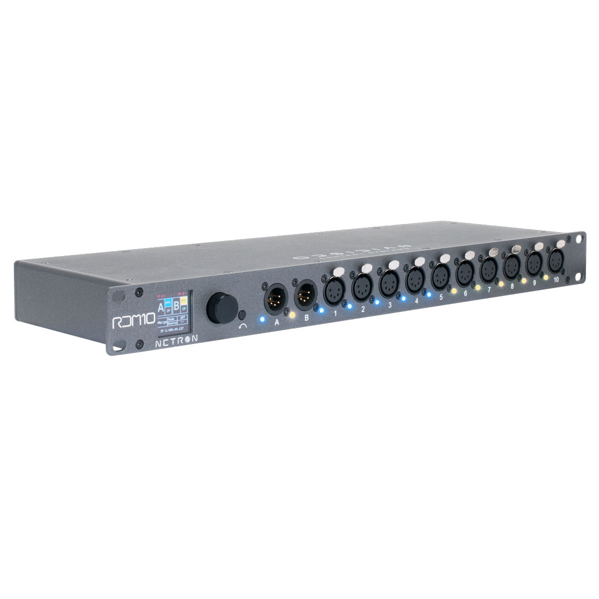 Obsidian Netron RDM 10 Splitter DMX/RDM 10 puertos Art-Net sACN