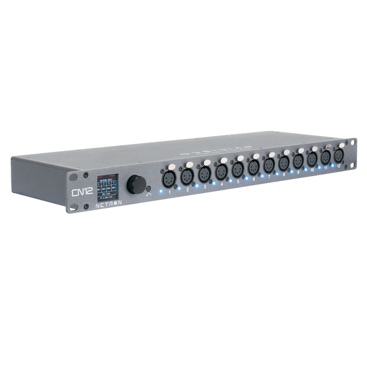 Obsidian Netron EN12 Splitter/nodo DMX RDM Art-Net sACN 12 puertos
