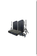 Maxlin COMBO380MX600FP Combo Amplificador AV380 + 2 Cabinas Pasivas 12" + Cables + Soportes