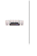 Maxlin COMBOMX350W Combo Sonido Ambiental Amplificador 350W + 6 Parlantes de Techo