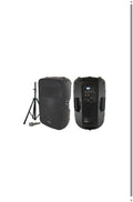 Maxlin COMBOMXK-R Combo Cabina Activa 15" 4800W + Trípode + Micrófono