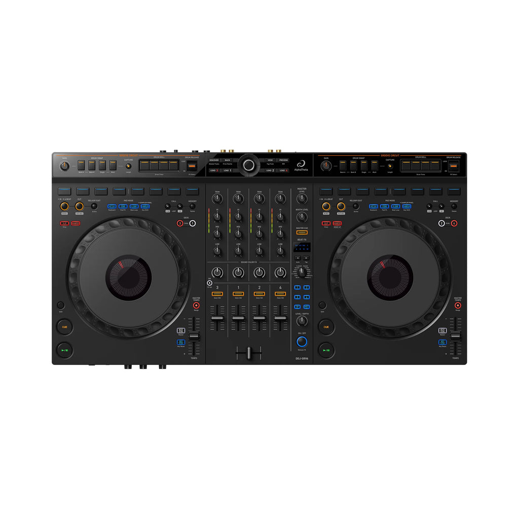 AlphaTheta DDJ-GRV6 Controlador DJ 4 canales con IA