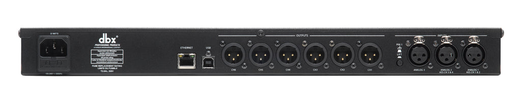 dbx DriveRack VENU360 Procesador de gestión de altavoces 3 entradas 6 salidas