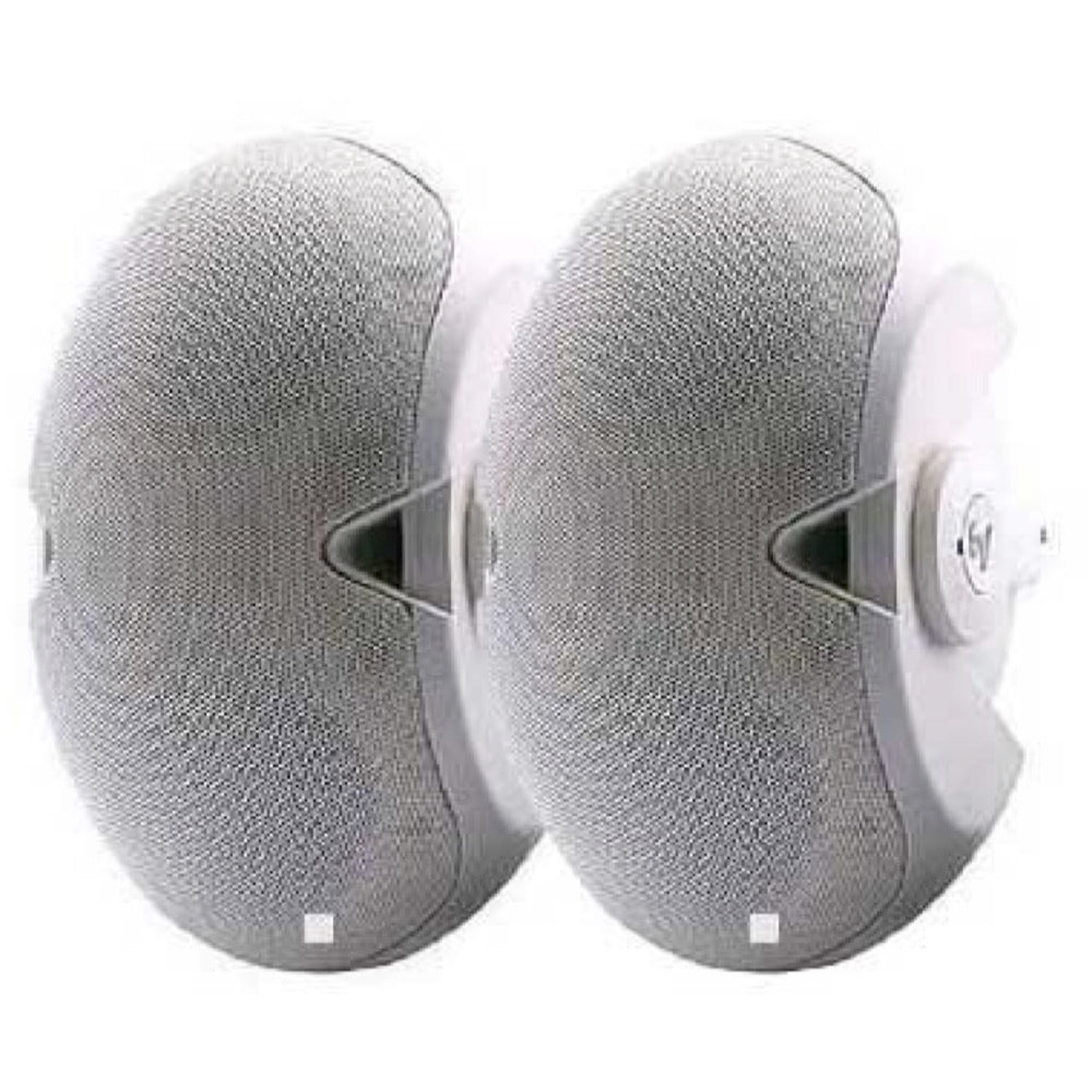 Par de parlantes de pared Electrovoice EVID 4.2W blancos, vista frontal