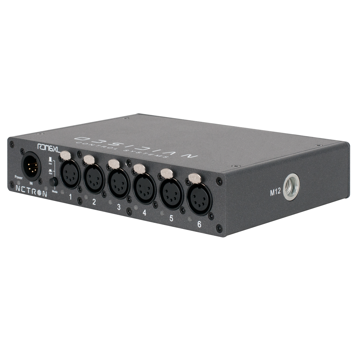 Obsidian Netron RDM 6XL Splitter DMX/RDM 6 puertos medio rack