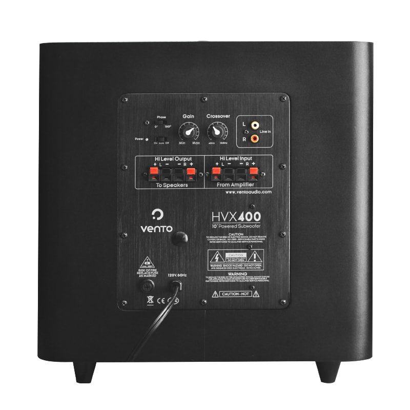 Vento HV10XS Subwoofer activo 10" 80 W