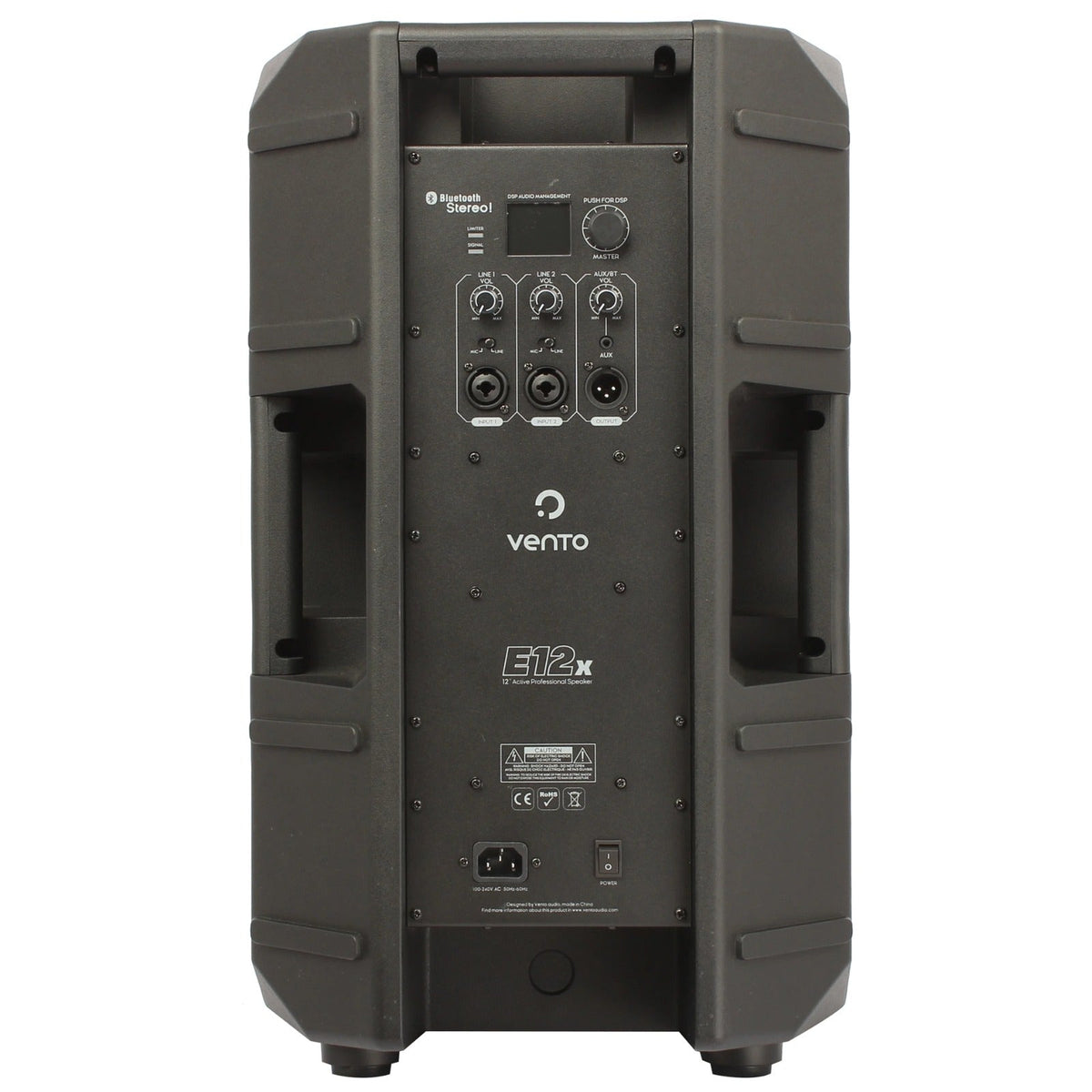 Vento E12X Cabina activa Bluetooth 12"