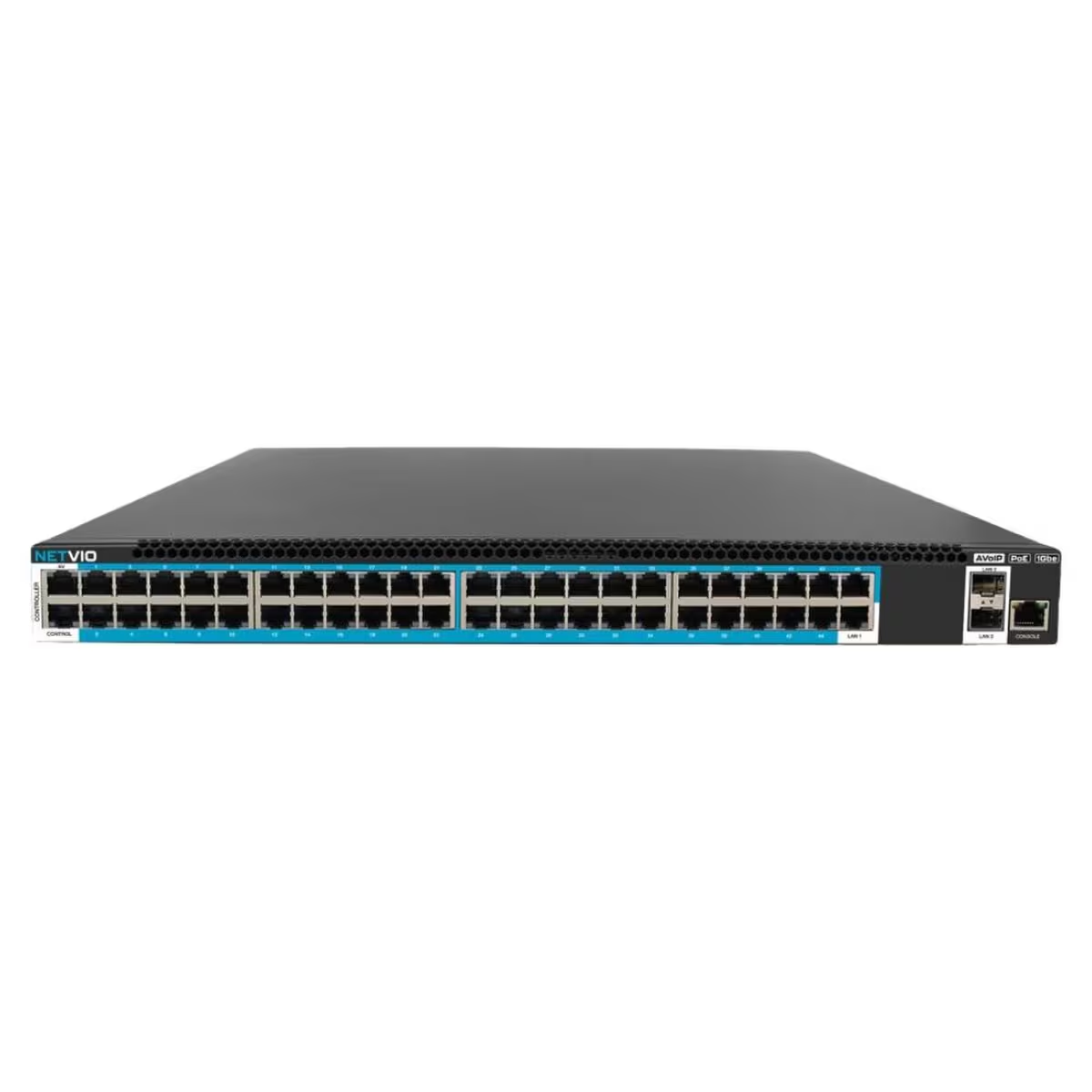 Netvio IP-SW-48P-10 Switch AVoIP 48 puertos PoE 850 W