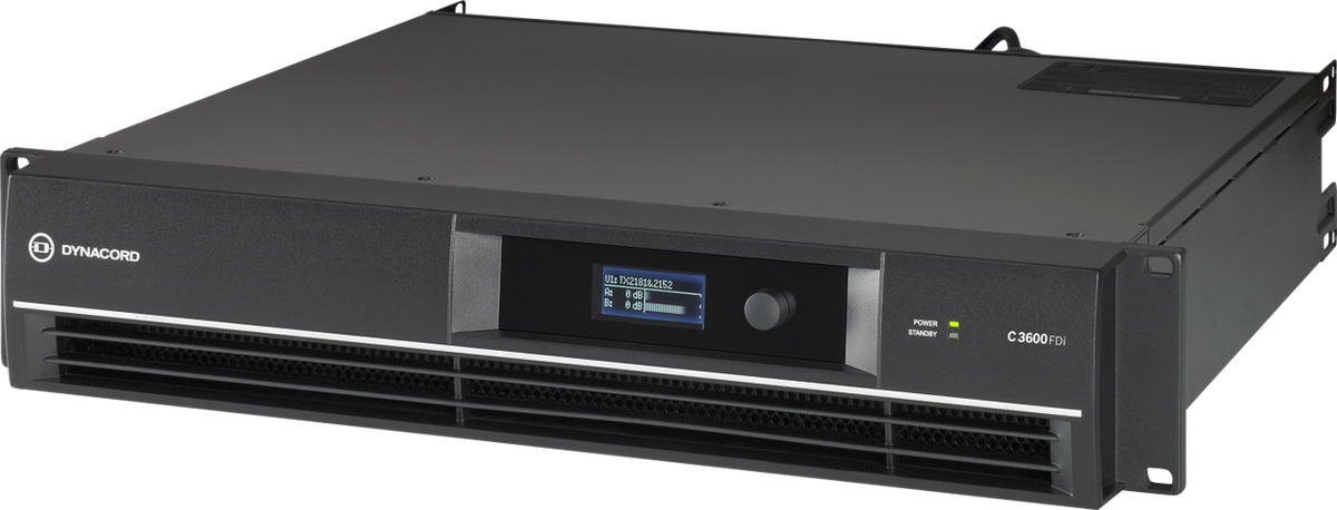 Dynacord C-3600FDi Amplificador de potencia con DSP 2 x 1800 W