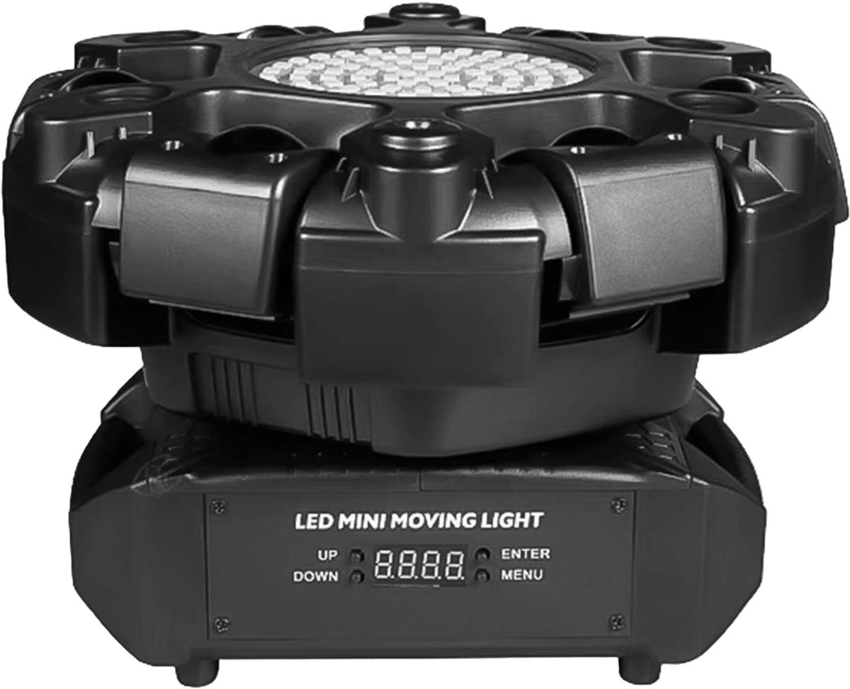 Led King LZLKLCB847B Cabeza móvil 4 en 1 con láser