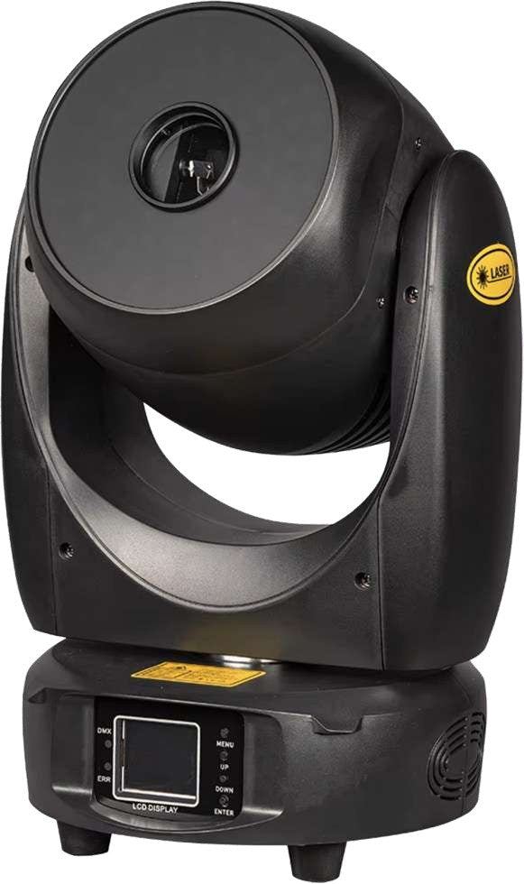 Led King LZLKMHLS5 Cabeza móvil láser 5 W con aro LED