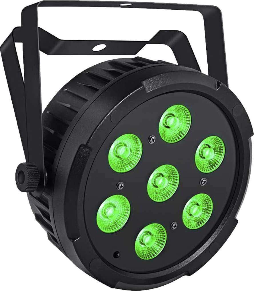 Led King LZPL50 Par LED 7 LEDs de 4 W RGBW 4 en 1