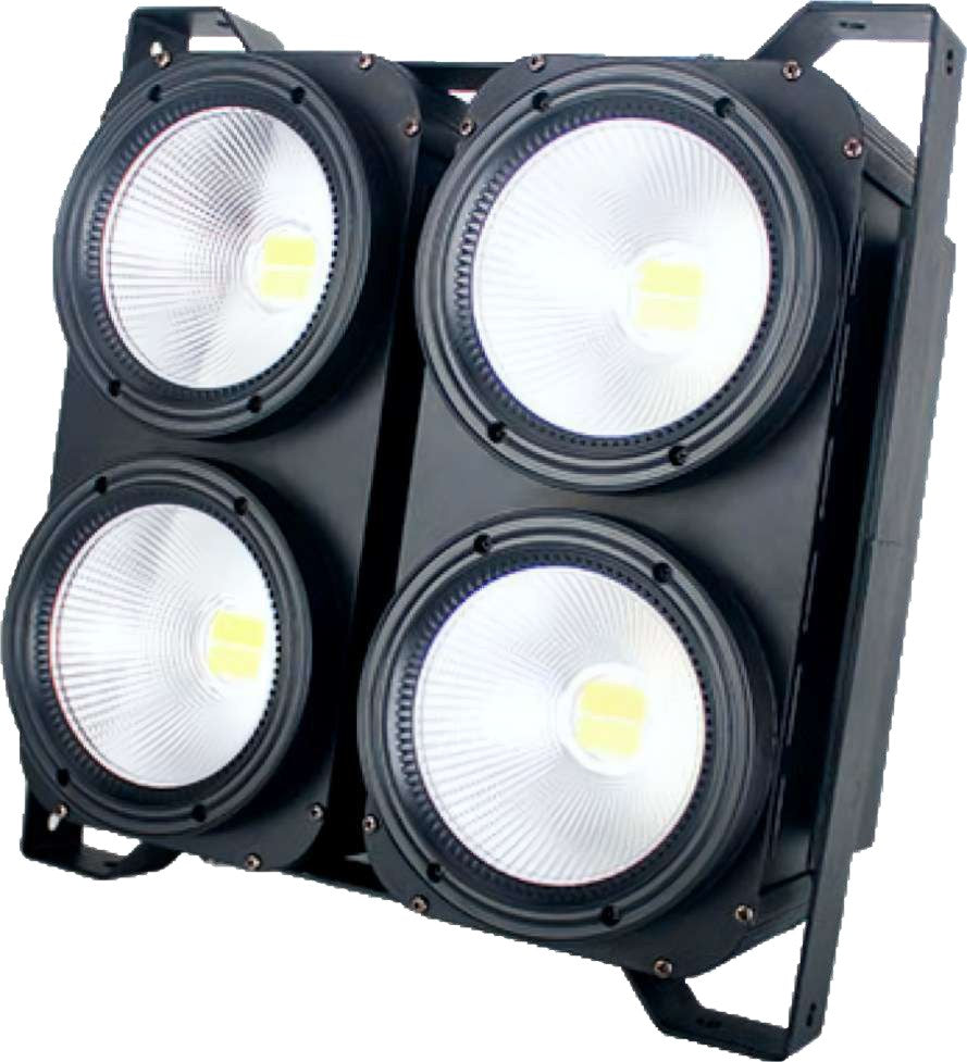 Led King LZSL104 Blinder LED COB 4 x 100 W para audiencia