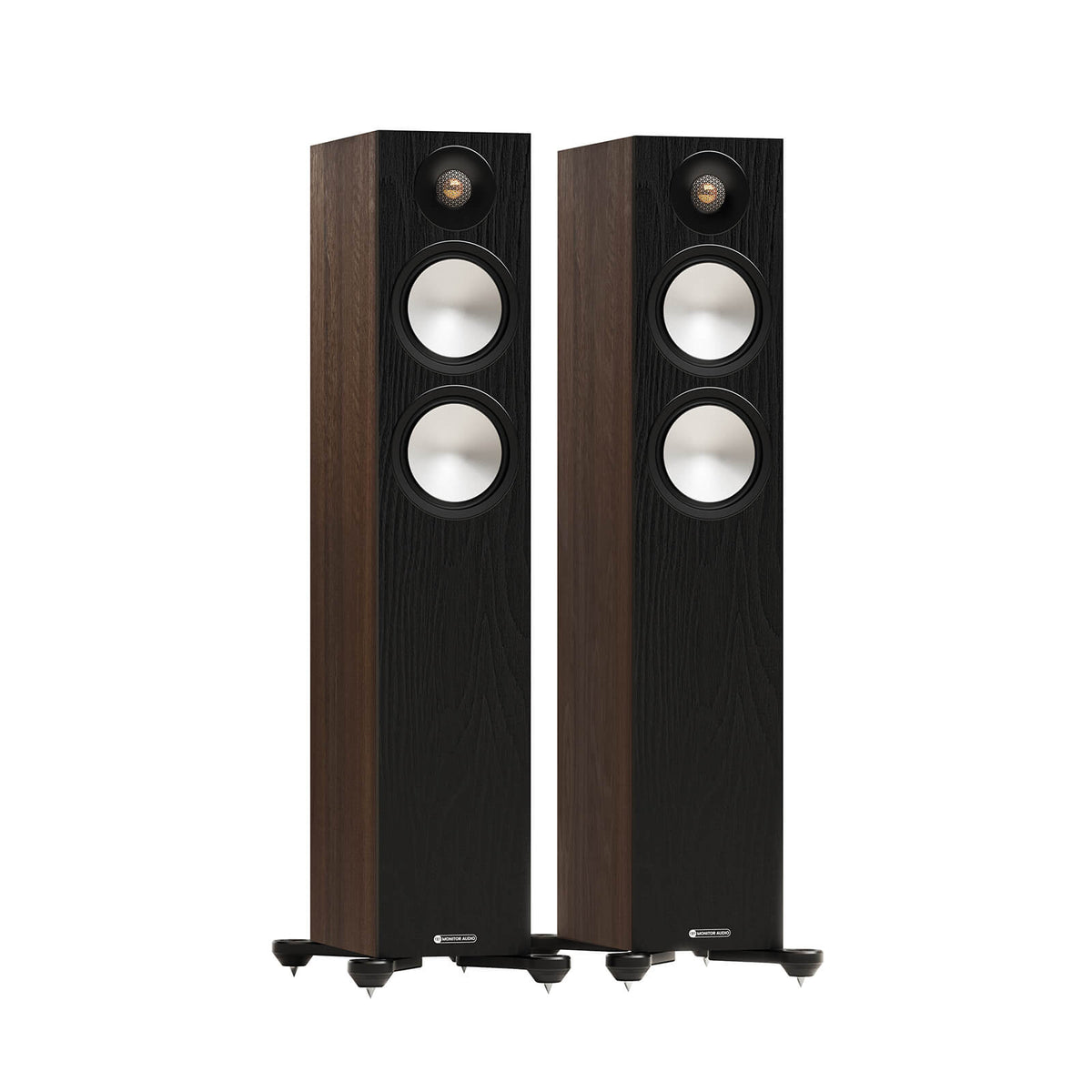Monitor Audio Bronze 300 7G Walnut Parlantes HiFi de piso 2,5 vías (par)