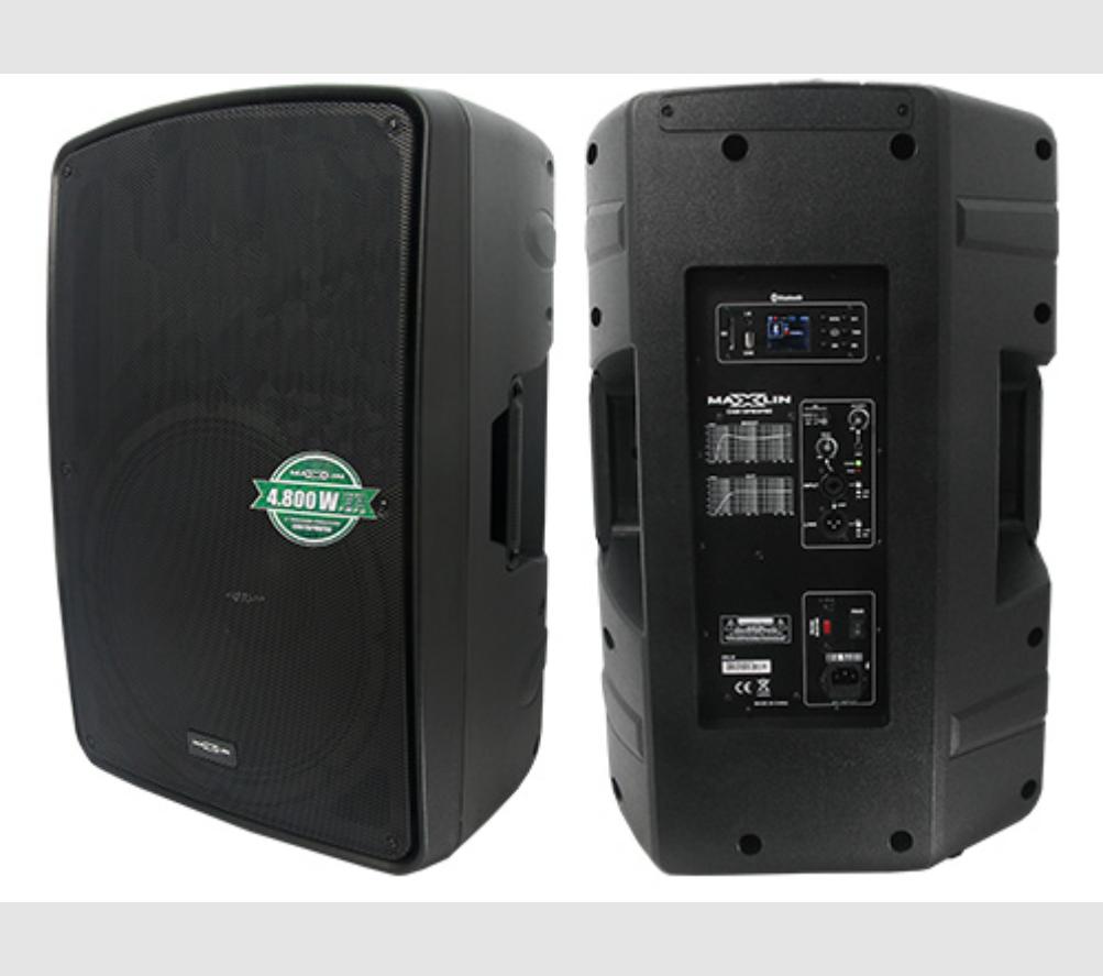 Maxlin MX15PRO Cabina activa profesional 4800W