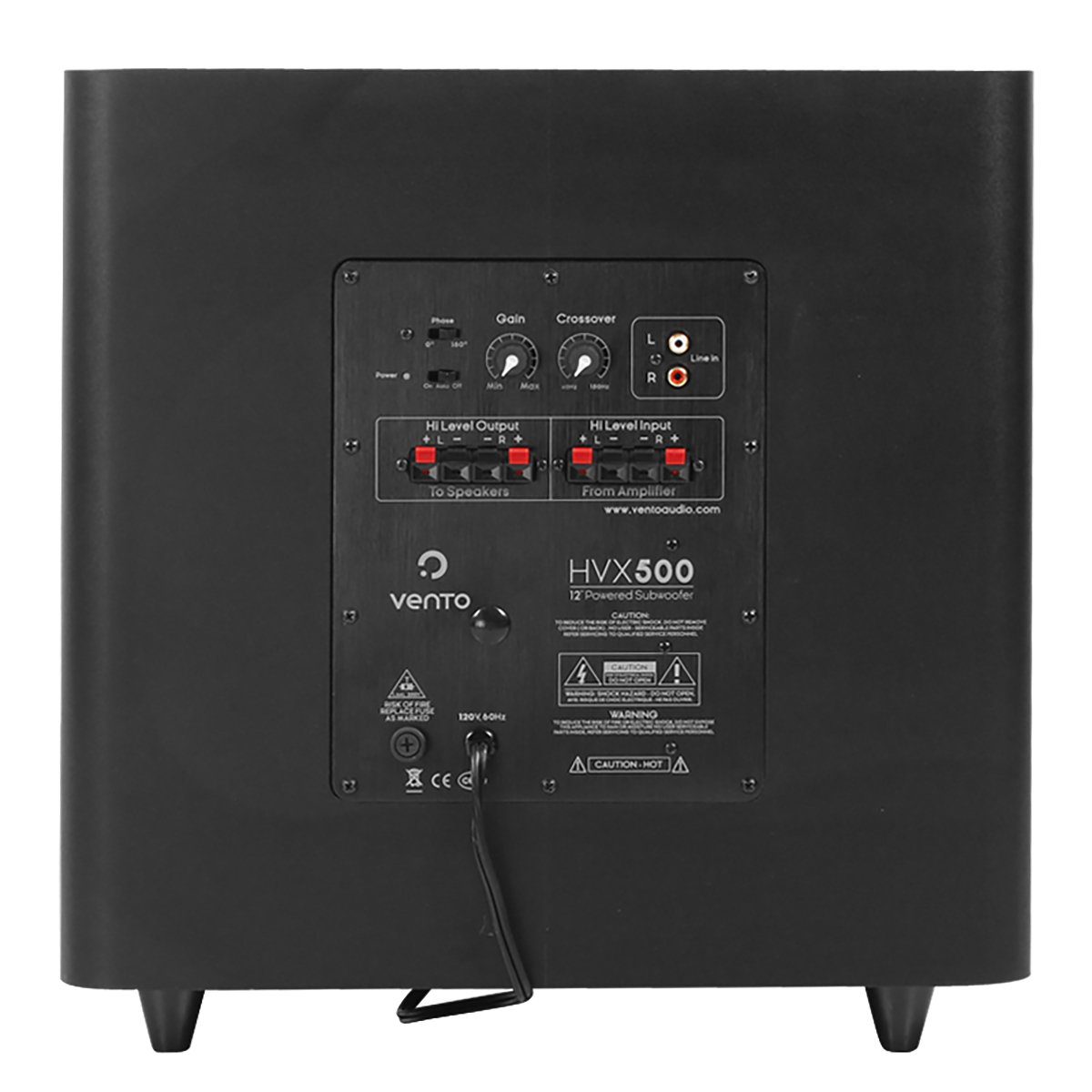 Vento HV12XS Subwoofer activo 12" 80 W