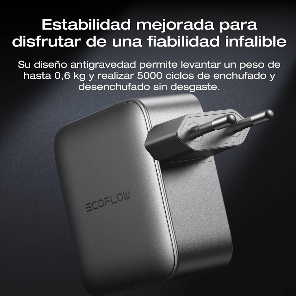 EcoFlow RAPID Pro cargador GaN 140 W