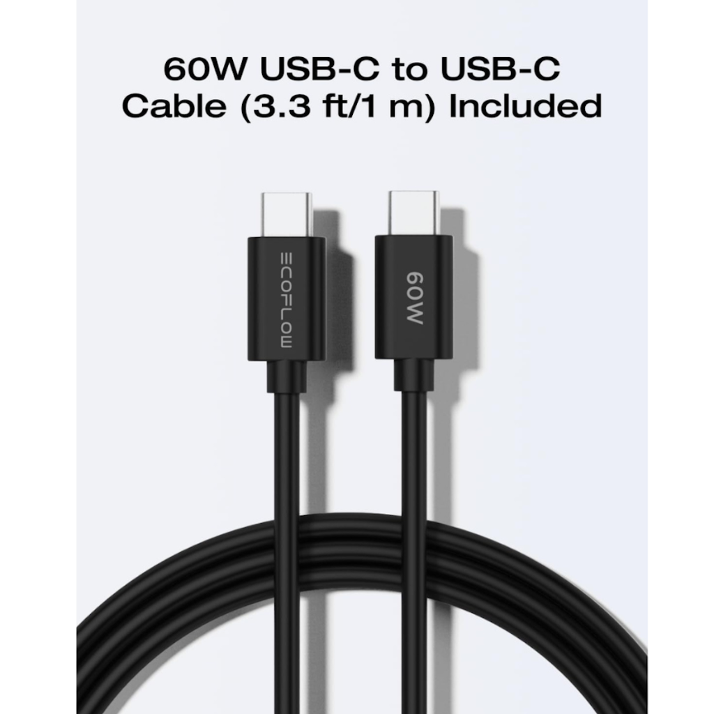 EcoFlow RAPID cargador GaN 30 W USB-C