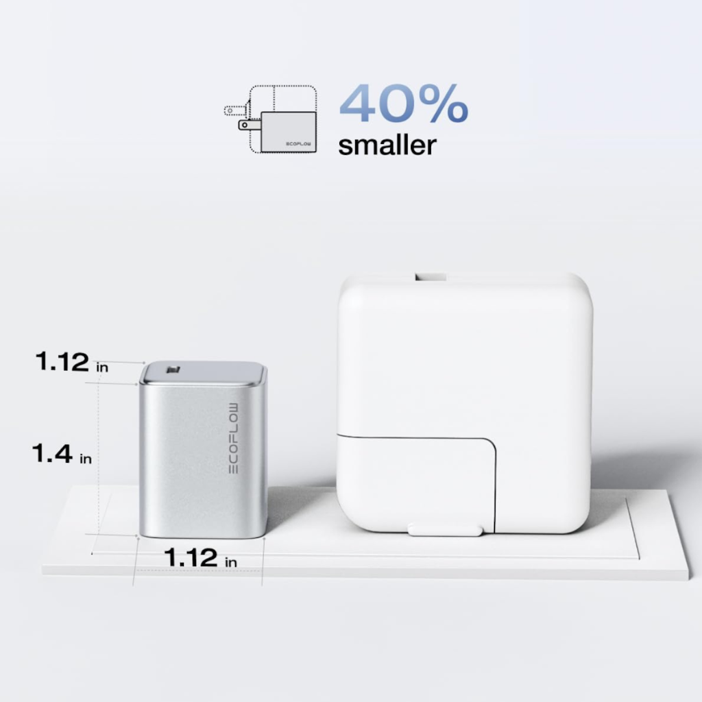 EcoFlow RAPID cargador GaN 30 W USB-C