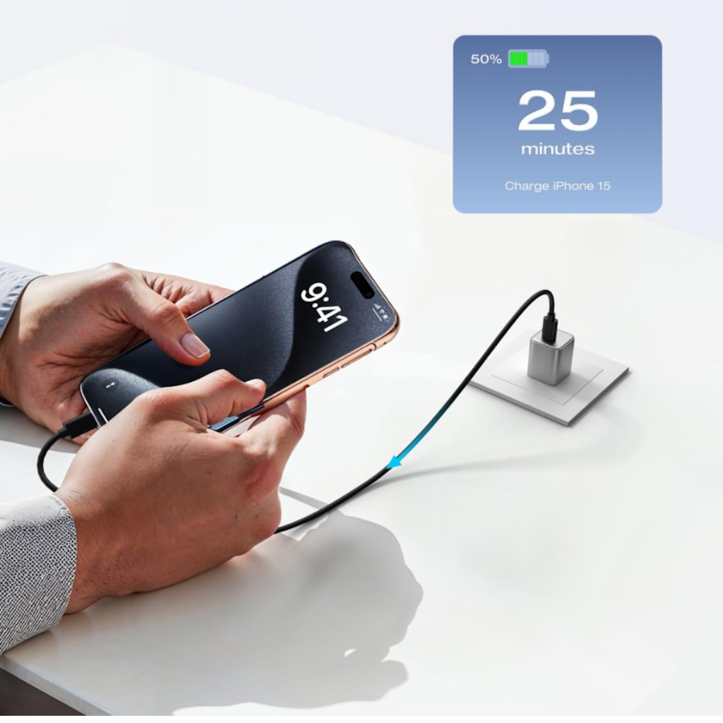 EcoFlow RAPID cargador GaN 30 W USB-C