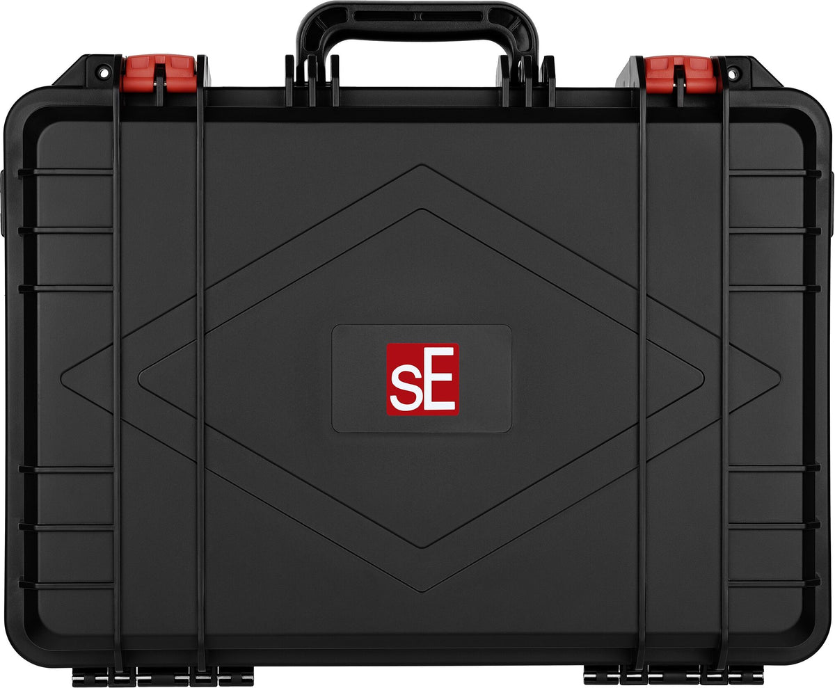 sE Electronics V Pack Venue Kit de micrófonos para batería 4 piezas con estuche