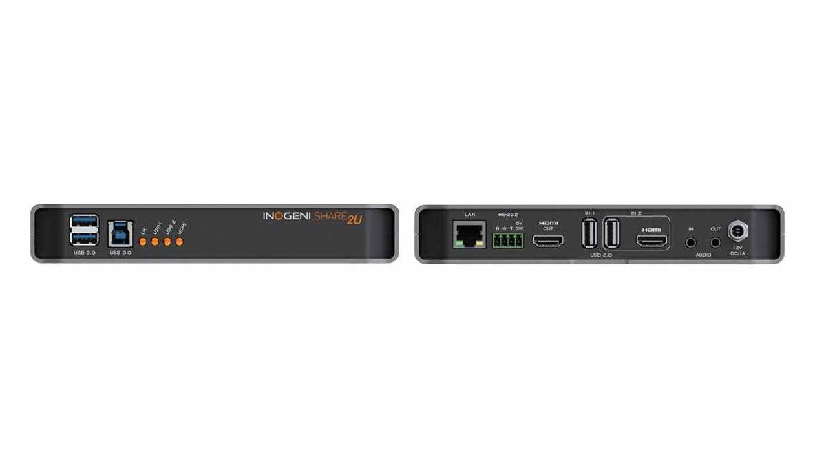 INOGENI SHARE2U Mezclador y captura de video dual USB 3.0