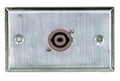 Soundking AJ118 Wallplate de pared para conexión tipo Neutrik doble