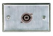 Soundking AJ118 Wallplate de pared para conexión tipo Neutrik doble
