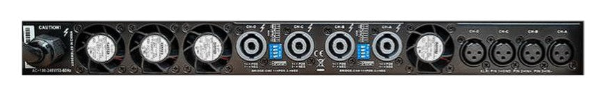 Soundking AMAG4150 Amplificador de potencia 4 x 1500 W a 8 Ω