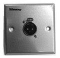 Soundking CESKCPW106 Wallplate de pared con 1 XLR hembra