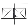 Superfix XMSA107B Soporte porta partituras plegable con abrazadera 46 x 24 cm