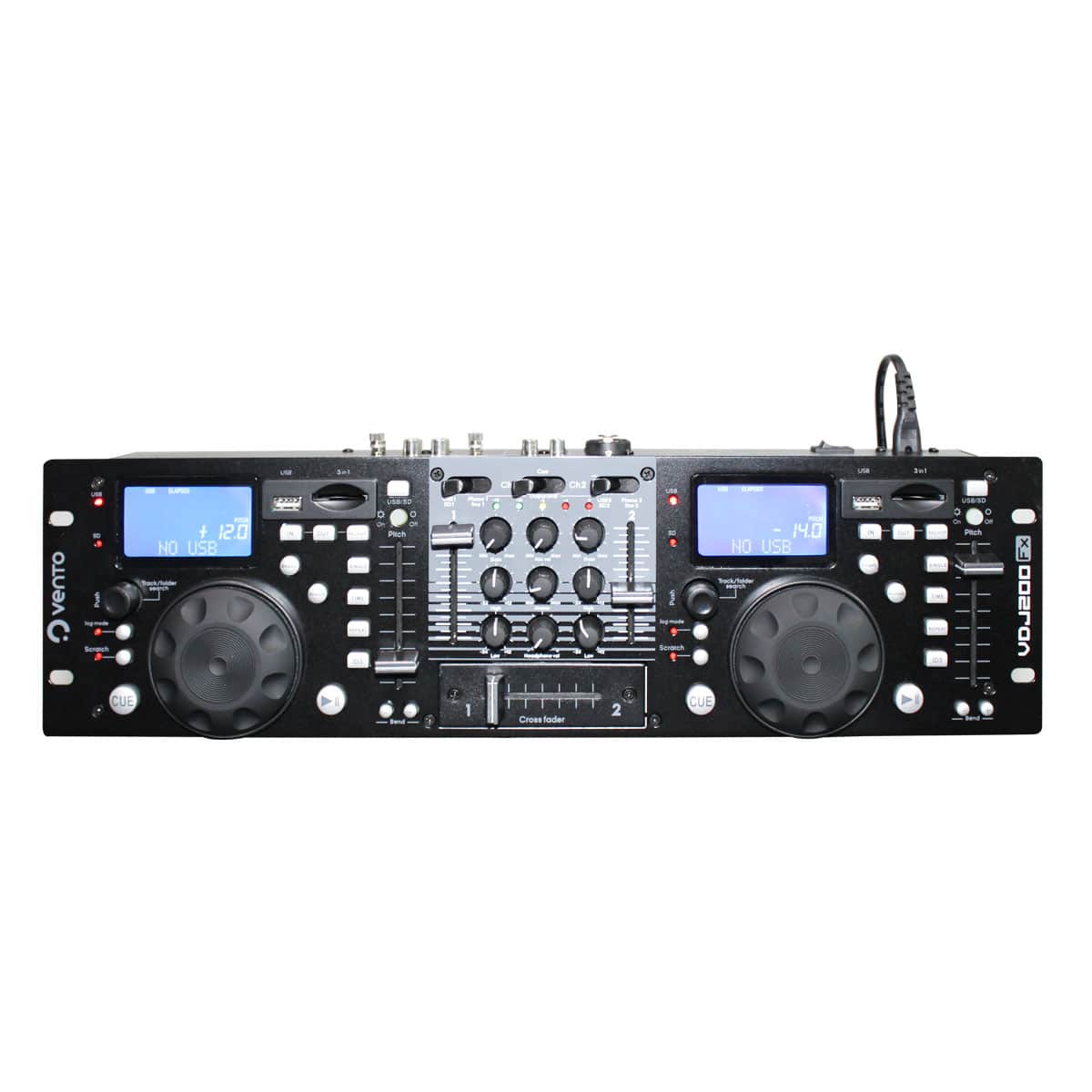 Vento VDJ200FX Mezclador DJ 2 canales USB Bluetooth