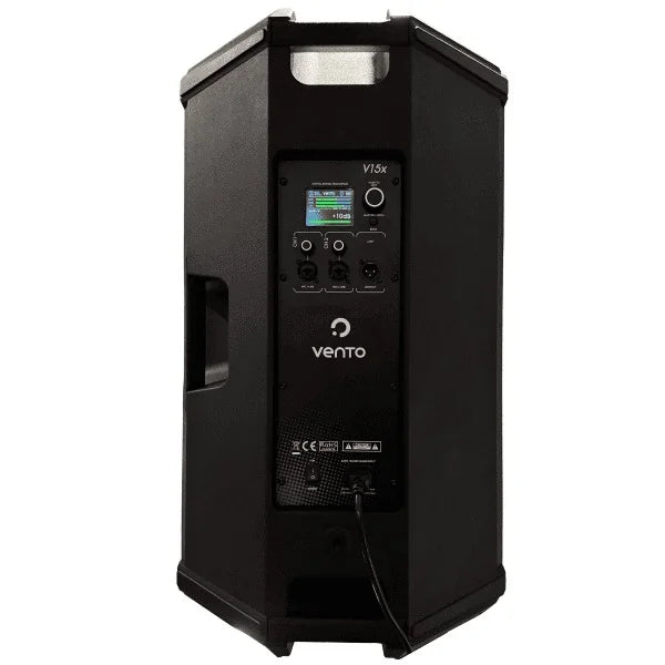 Vento V15X-V2 Cabina activa 15" Profesional Bi-Amplificada 500 W RMS Bluetooth DSP Control por App