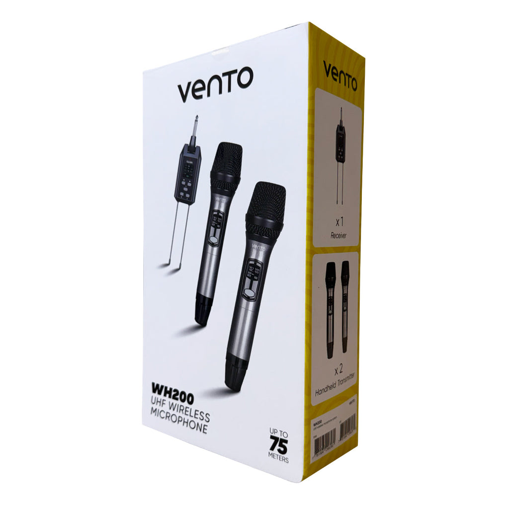 Vento WH200 Micrófono inalámbrico doble de mano UHF