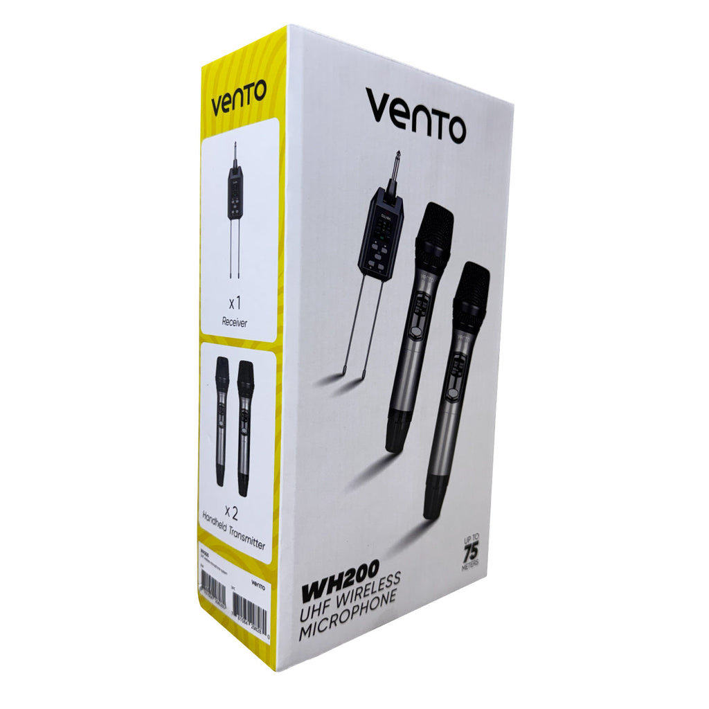 Vento WH200 Micrófono inalámbrico doble de mano UHF