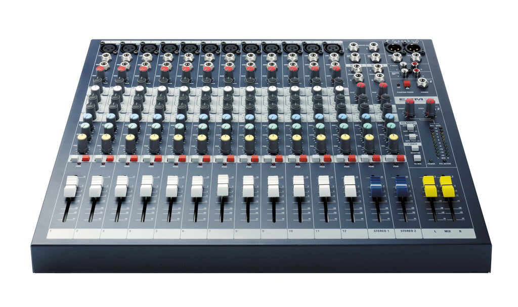 Soundcraft EPM12 Consola análoga de 12 canales con preamplificadores GB30