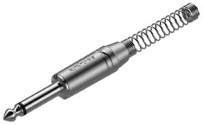 Roxtone RJ2PP-NN Plug mono 6.3 mm niquelado