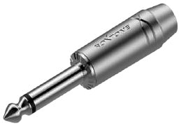 Roxtone RJ2PP-NS-NN Plug mono 6.3 mm niquelado
