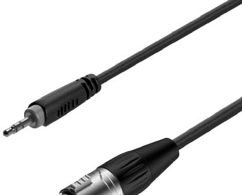 Roxtone SACC425L3 Cable de audio balanceado TRS 3.5 mm a plug XLR 3 polos 3 m
