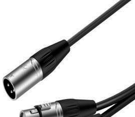 Roxtone SACC425L3 Cable de audio balanceado TRS 3.5 mm a plug XLR 3 polos 3 m