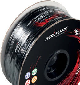 Roxtone MC040 Cable de micrófono 4 hilos 24AWG rollo 100 m