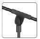 Superfix XMS506BP01 Soporte de micrófono boom sencillo base trípode