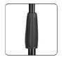 Superfix XMS506BP01 Soporte de micrófono boom sencillo base trípode