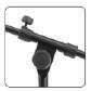 Superfix XMS1201BP01 Soporte de micrófono boom base trípode 56-80 cm